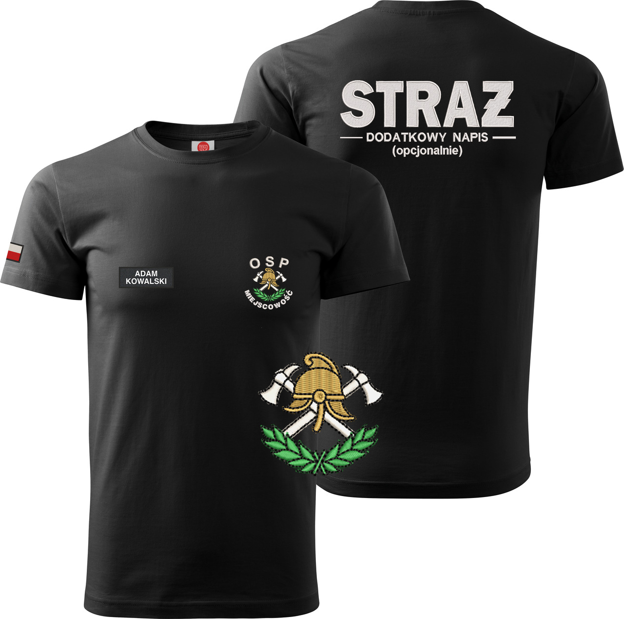 KOSZULKA STRAŻ OSP WZ06_2